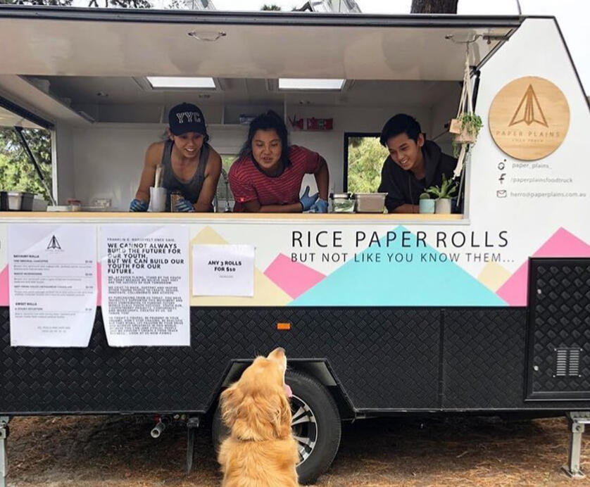 Paper Plains Foodtruck - founded with my sister